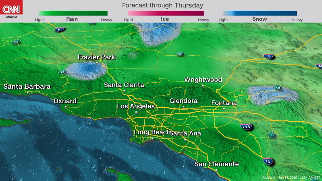 southern california precipitation 01142019