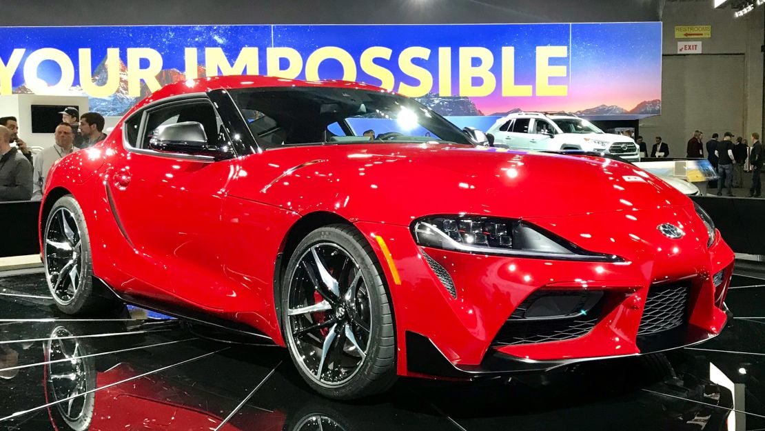 Toyota developed the new Supra in cooperation with BMW.