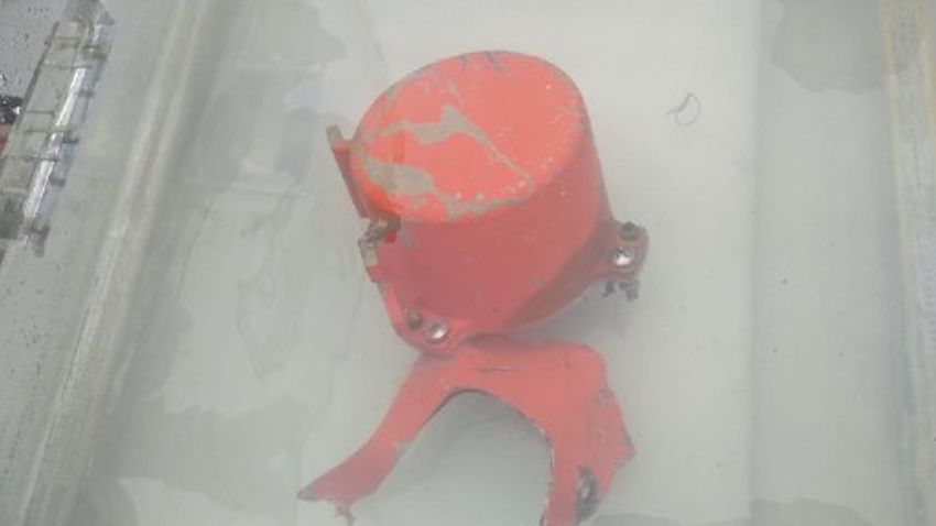 Indonesian Navy has released the first images of the recently recovered CVR -- cockpit voice recorder -- from Indonesia's crashed Lion Air plane. An Indonesian ship found the CVR Monday morning local. The ship had 55 crew members, 9 officers from the transportation agency, 18 divers, and 6 scientists onboard in a join operation between KNKT (transportation agency) and Indonesian Navy.
 
