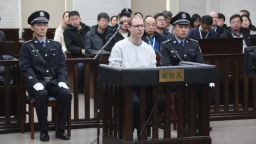 in China which sentenced Canadian to death for drug smuggling earlier today
