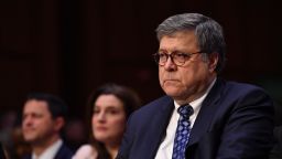 William Barr, nominee to be US Attorney General, arrives to testify during a Senate Judiciary Committee confirmation hearing on Capitol Hill in Washington, DC, January 15, 2019. (NICHOLAS KAMM/AFP/Getty Images)
