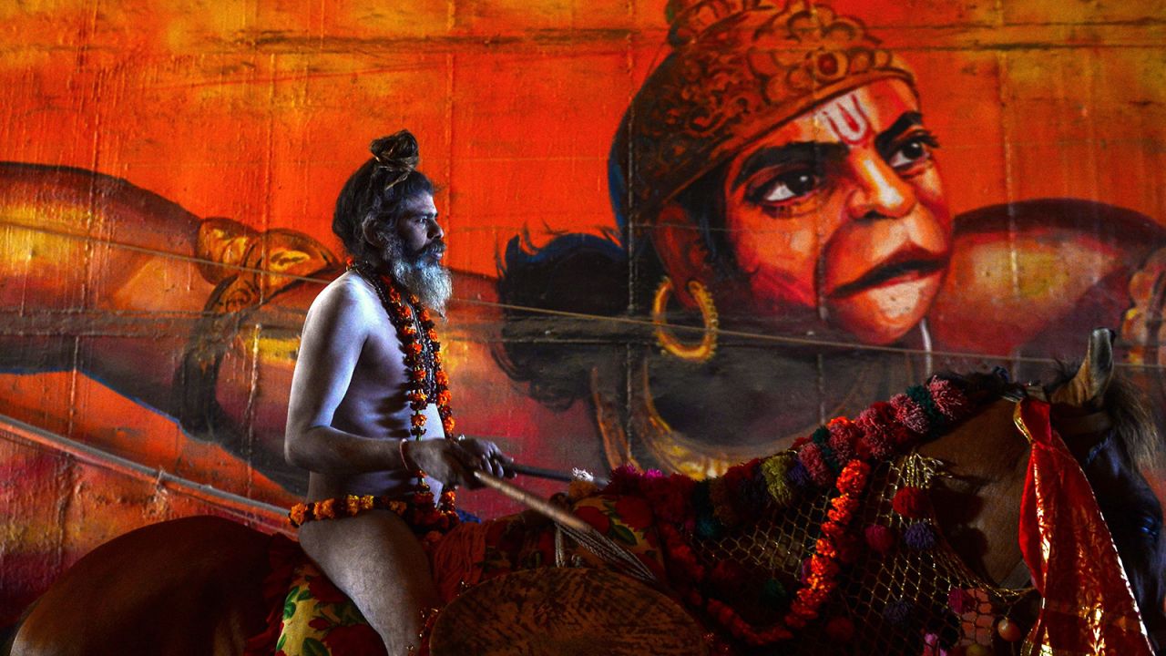 <strong>Largest-ever human gathering: </strong>In 2013, an estimated 120 million people joined the great Maha Kumbh Mela in Prayagraj.