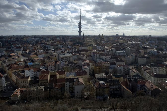 Critics say that the Zizkov Television Tower in Prague sticks out like a sore thumb. To avoid seeing it, plus enjoy great views afforded from the tower, book into the One Room Hotel inside the tower.