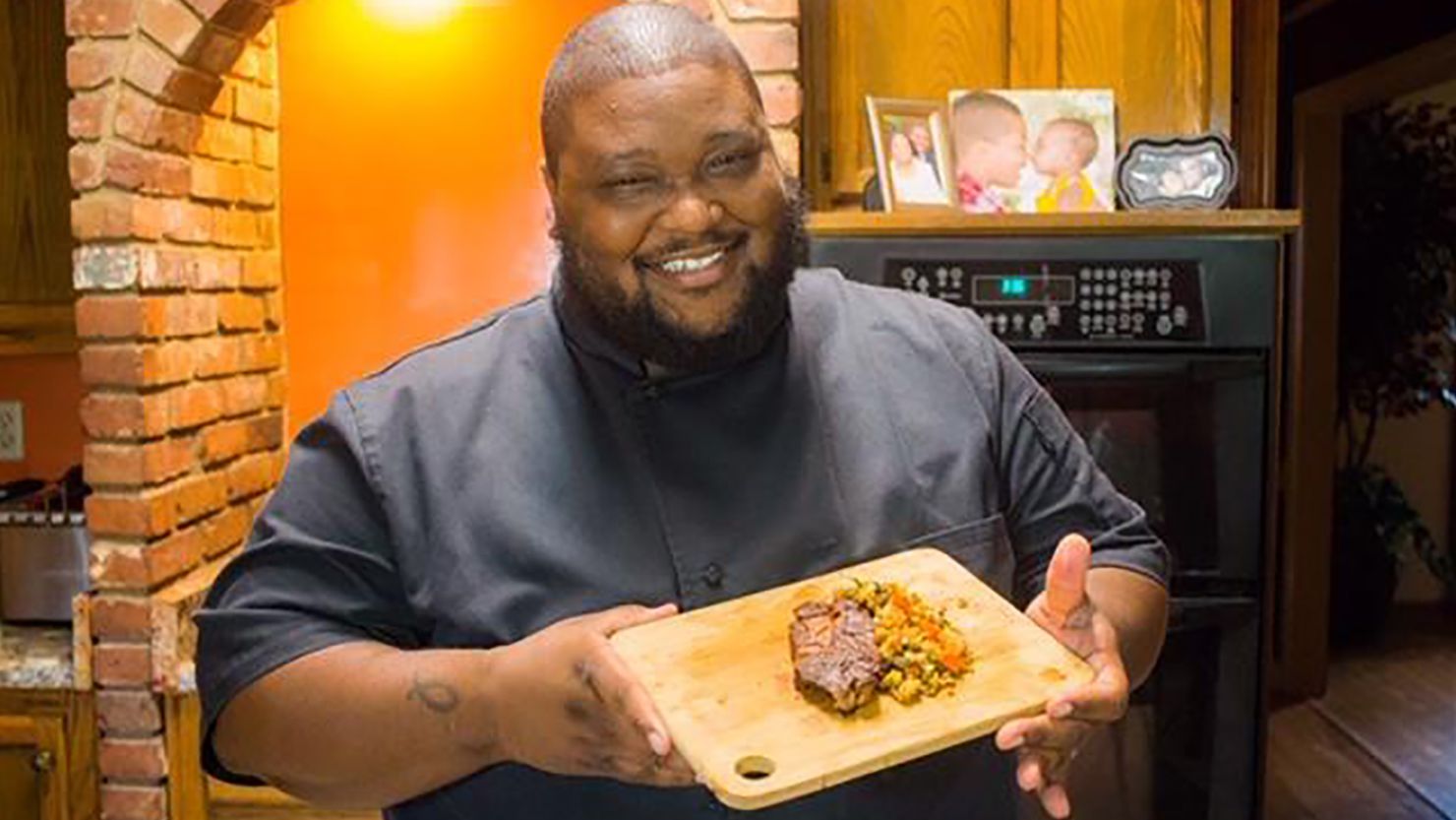 Chef Sean Gilliam, preparing meals for federal workers affected by the shutdown: "I'm the kind of guy who just wants to get in the kitchen and help."