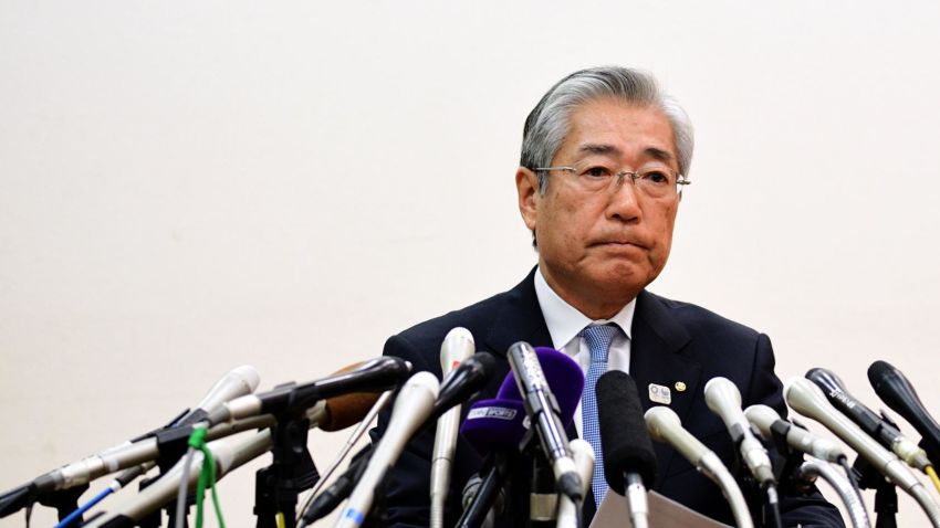 Japanese Olympic Committee President Tsunekazu Takeda attends a press conference in Tokyo on January 15, 2019. - The head of Japan's Olympic Committee denied his involvement in a suspect payment made before Tokyo was awarded the 2020 Games, while apologising for possibly impacting Tokyo's host of the event. (Photo by Martin BUREAU / AFP)        (Photo credit should read MARTIN BUREAU/AFP/Getty Images)