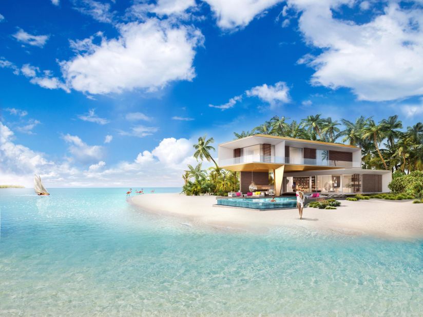 <strong>Germany Island:</strong> Construction is well underway on 32 villas on Germany Island. Kleindienst say there will be 15 six-bedroom villas with their own exterior pools and private beaches, along with 17 four-bedroom villas based around a central lagoon.<br />