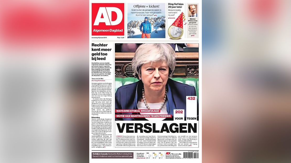 02 brexit front pages deal vote