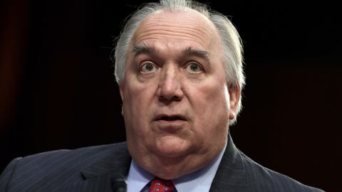 John Engler became Michigan State University's interim president last year.