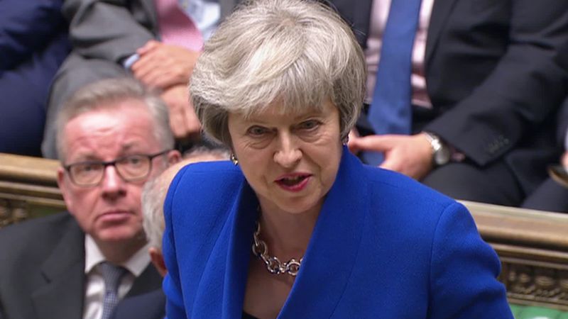 Theresa May’s government survives confidence vote after Brexit defeat