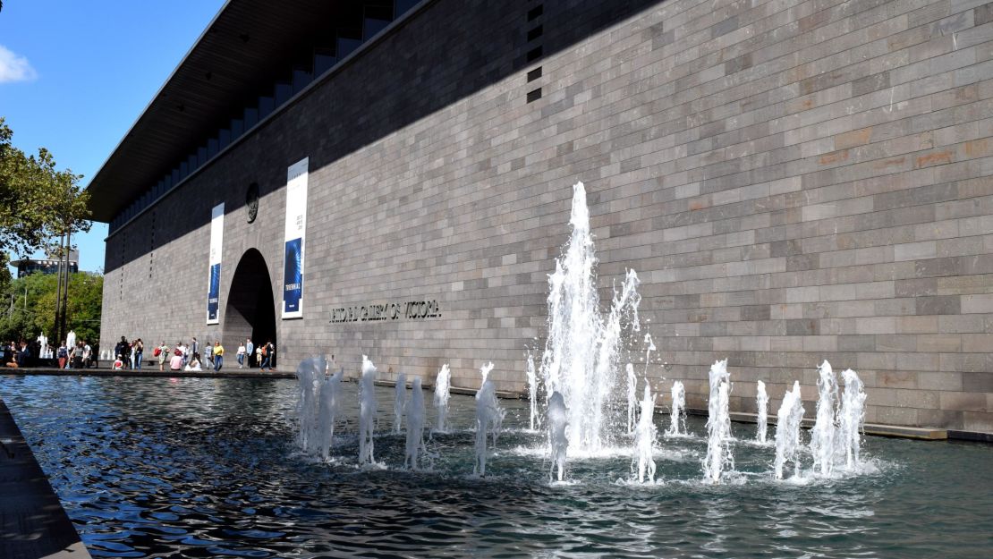 The National Gallery of Victoria has an impressive collection and is the largest art museum in the country.