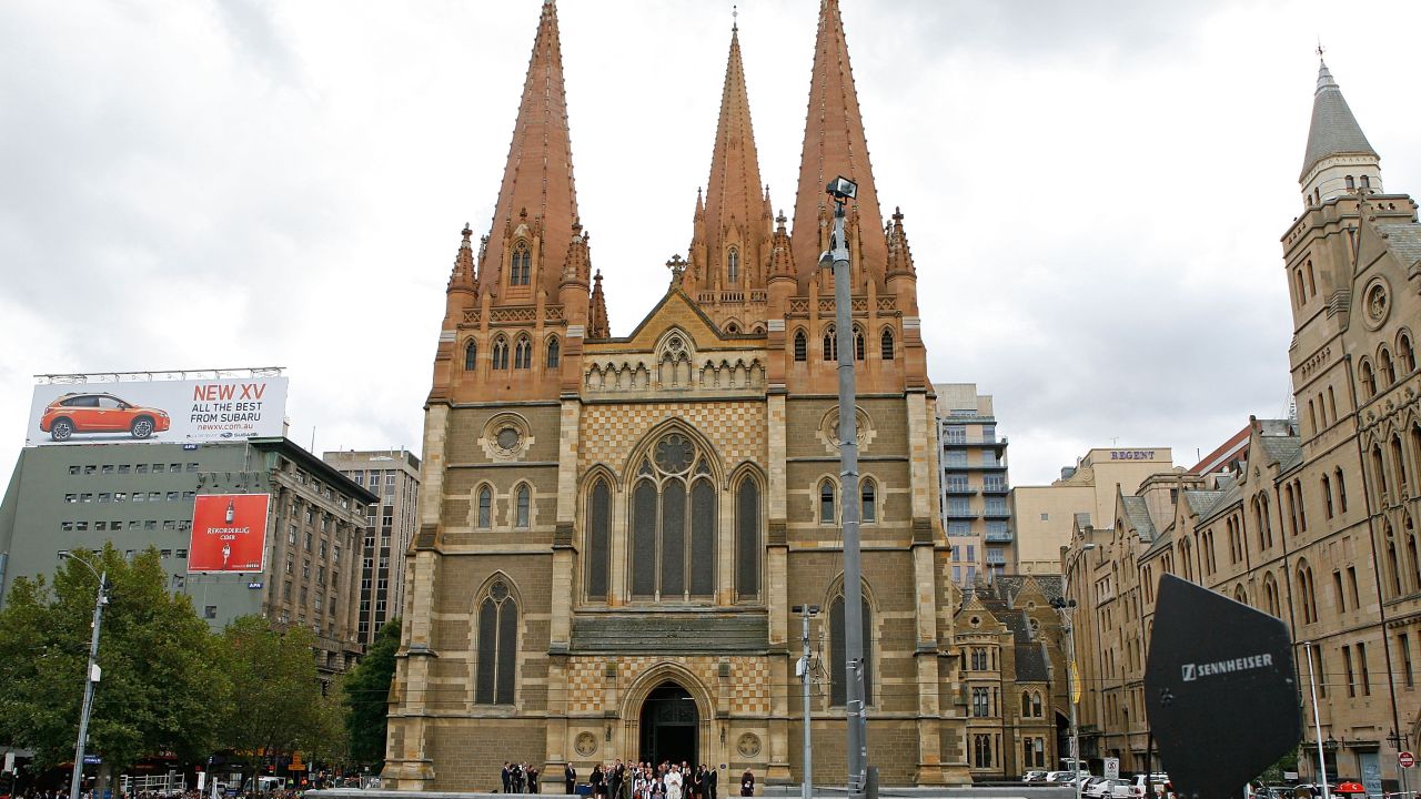Melbourne's beautiful St Paul's Cathedral is open for tours. 