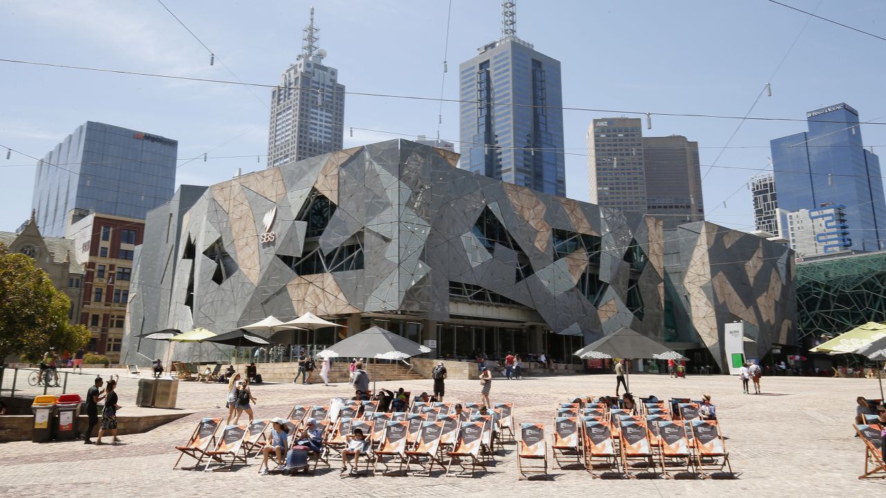 Federation Square is relatively new, but it's already become a central  gathering spot for locals and visitors.