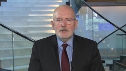 frans timmermans amanpour