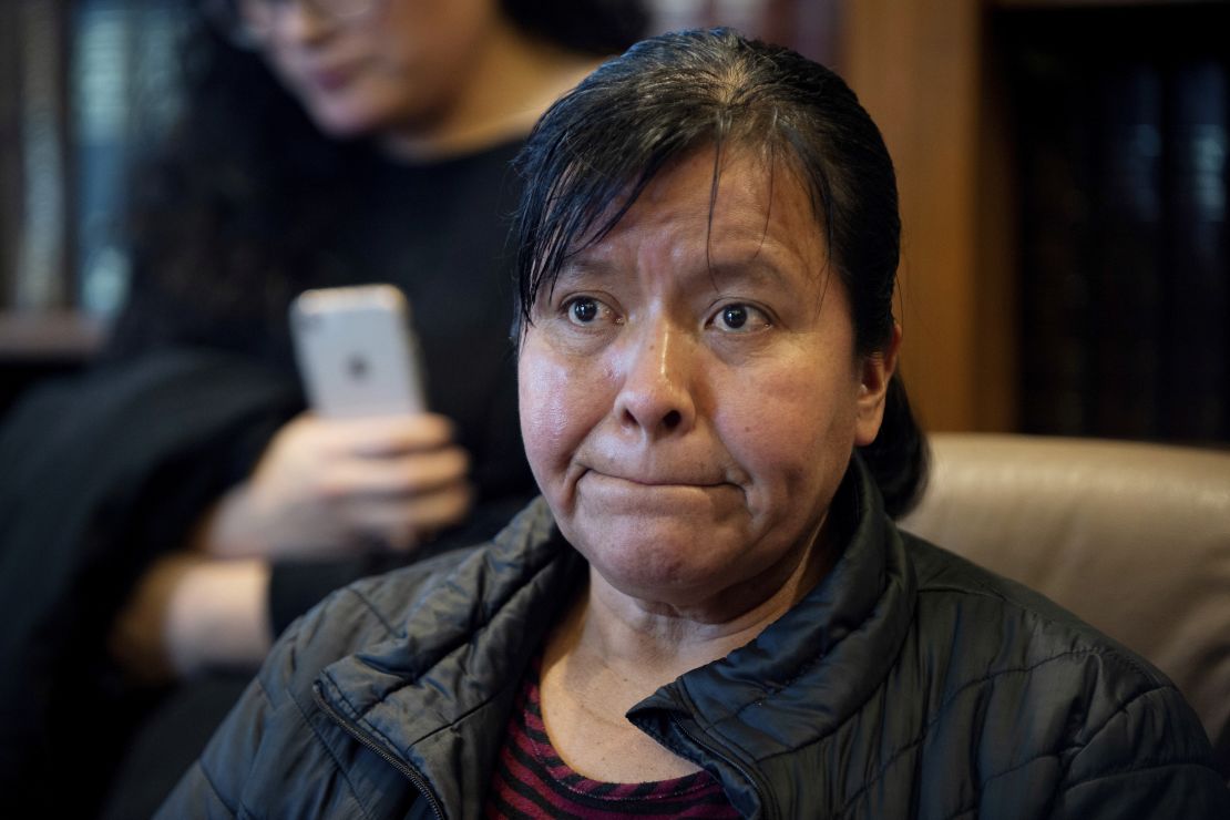 Maria Gomez's son, Jilmar Ramos-Gomez, was held for three days for possible deportation after pleading guilty to a disturbance at a western Michigan hospital. 