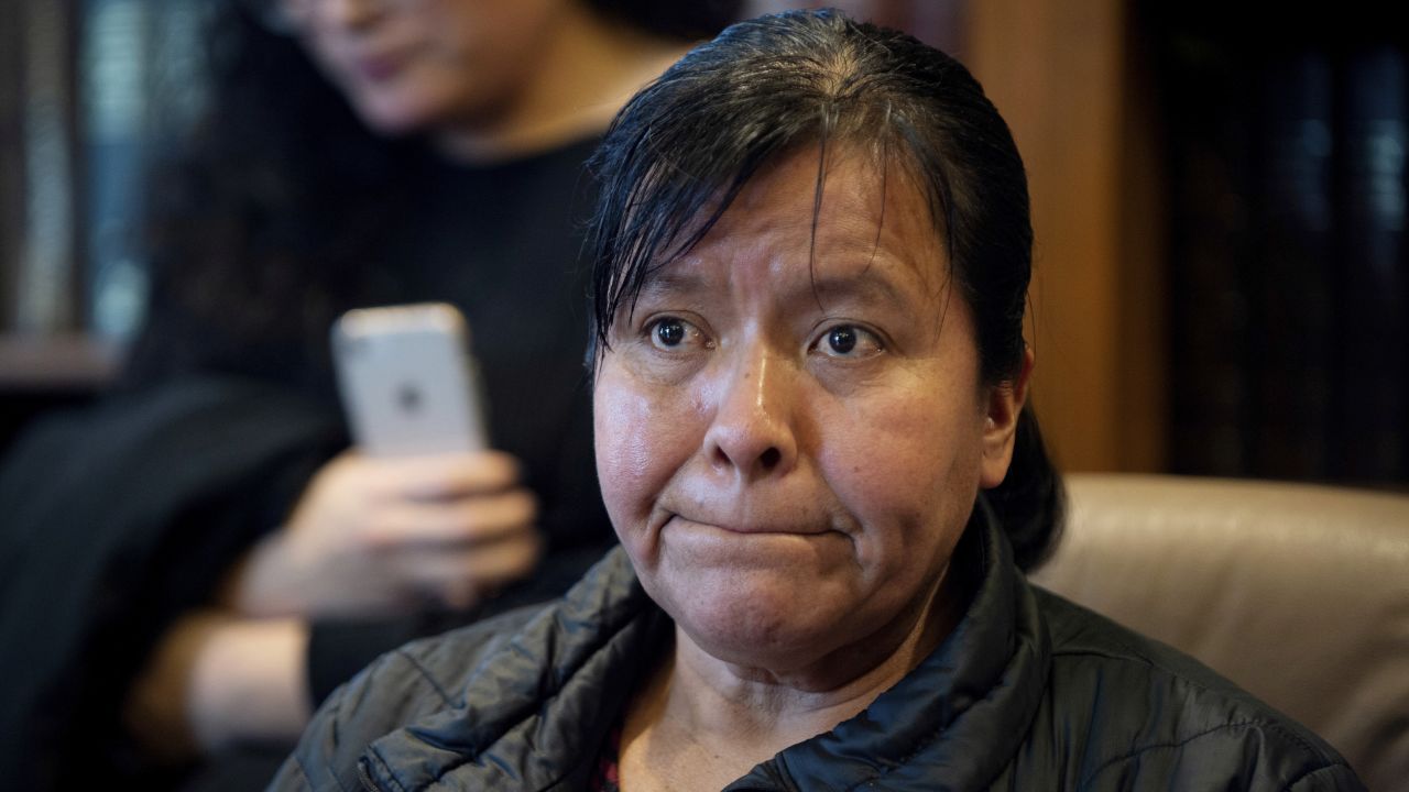 Maria Gomez's son, Jilmar Ramos-Gomez, was held for three days for possible deportation after pleading guilty to a disturbance at a western Michigan hospital. 