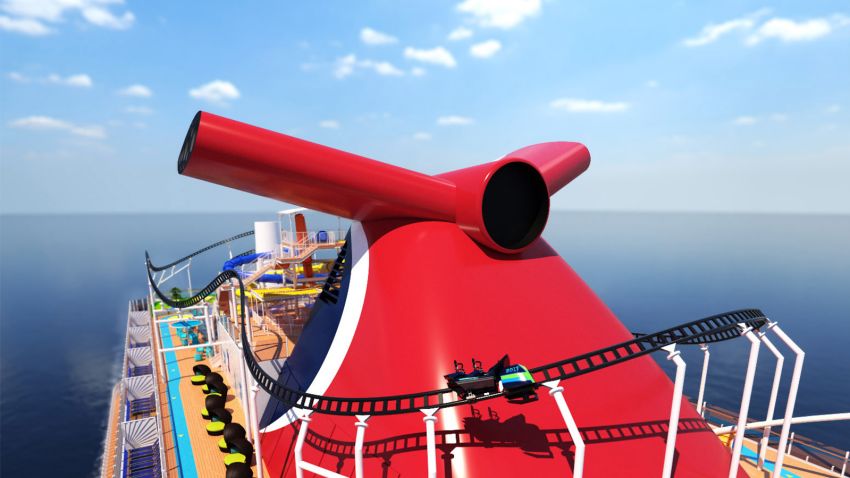 Carnival Cruise roller coaster