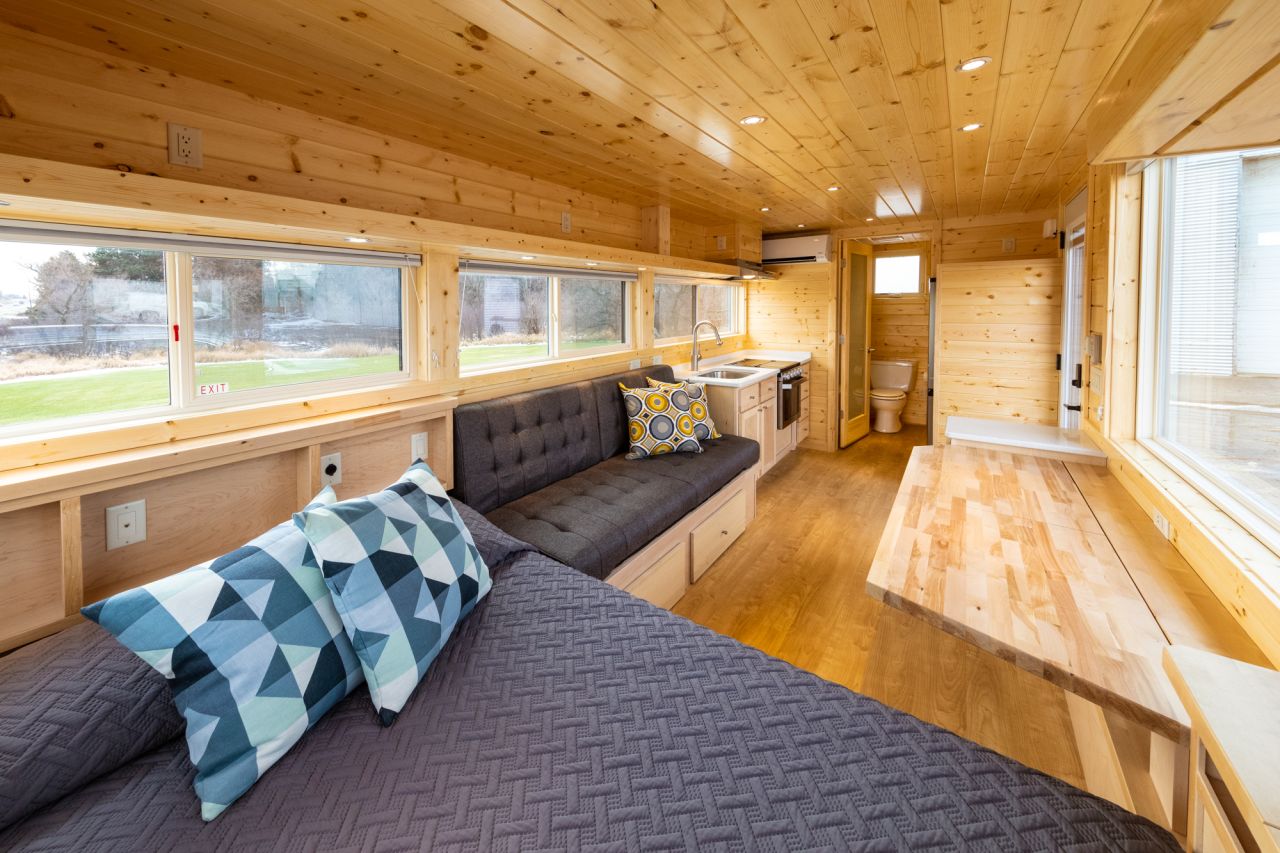 <strong>New model:</strong> Escape's newest model is the Vista Boho, targeted at millennials who are familiar with the tiny-house lifestyle and want to see if it's for them.