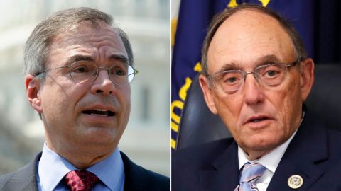 Republican Reps. Andy Harris of Maryland and Rep. Phil Roe of Tennessee are pictured.