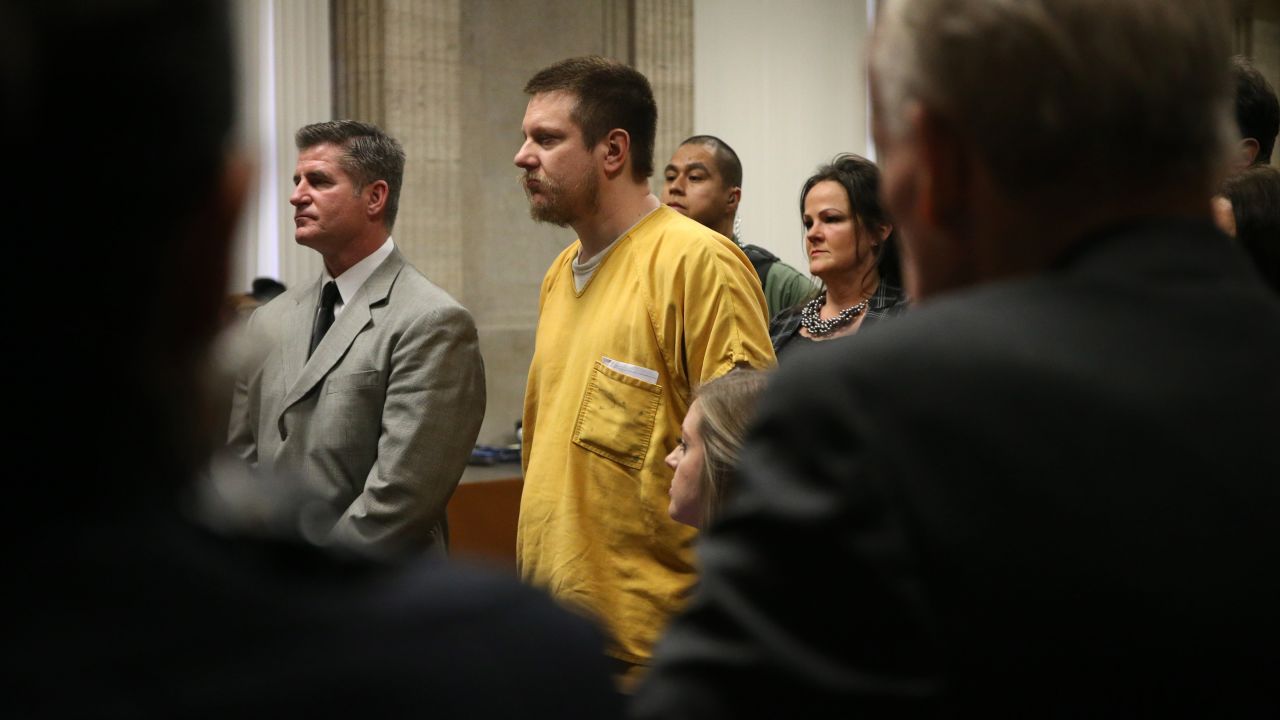 Jason Van Dyke is seen in the courtroom on Friday.