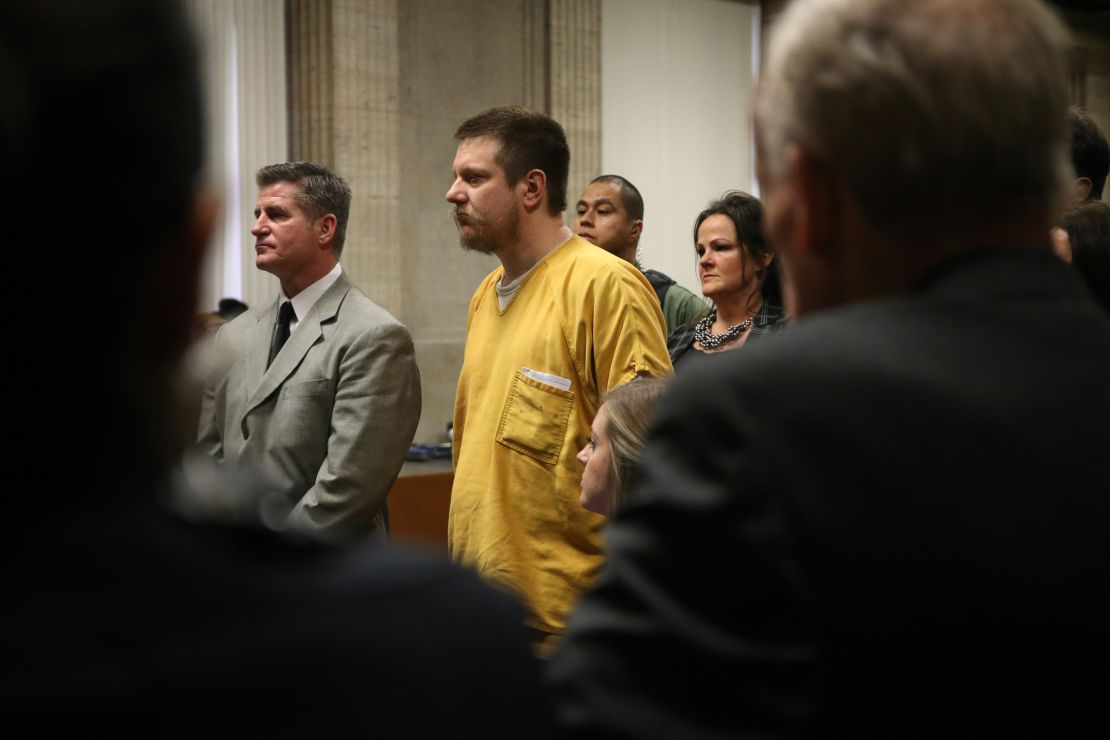 Jason Van Dyke is seen in the courtroom on Friday.