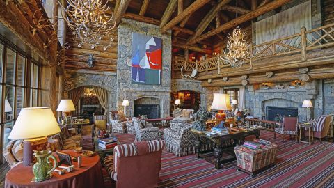 The lodge at Westlands, Henry Kravis's ranch in Colorado.