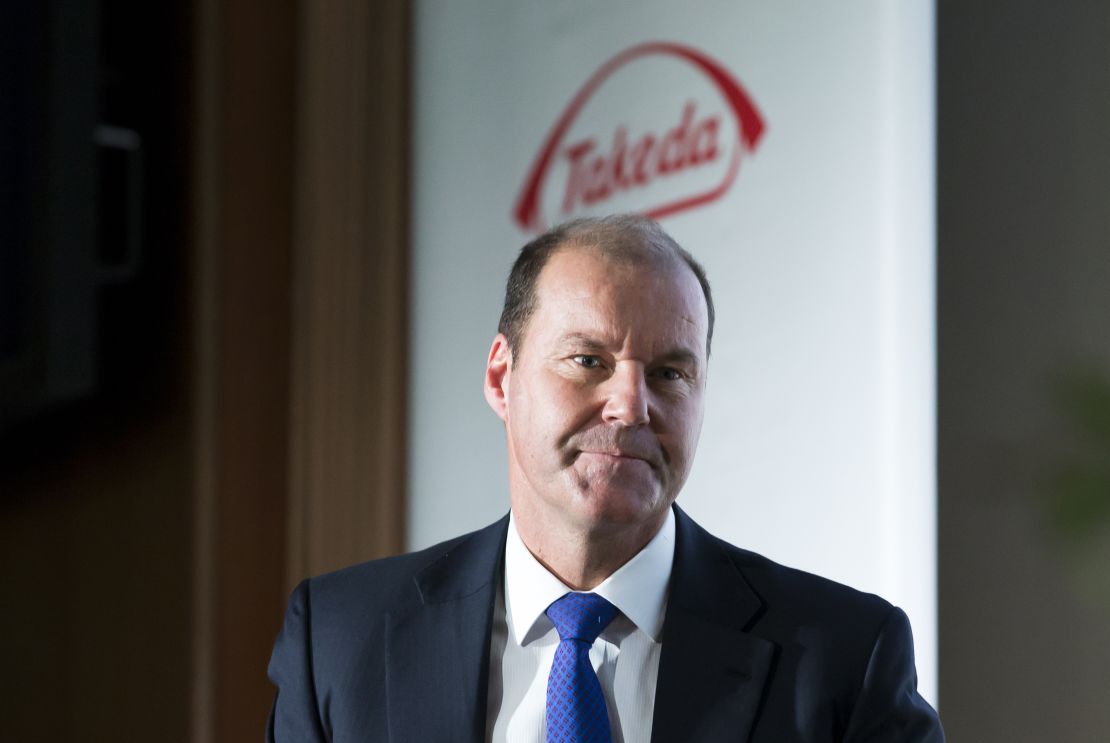 Christophe Weber is the CEO of Japanese pharmaceuticals maker Takeda.