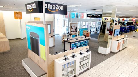 Early in its partnership with Amazon, Kohl's opened mini-shops at select stores.