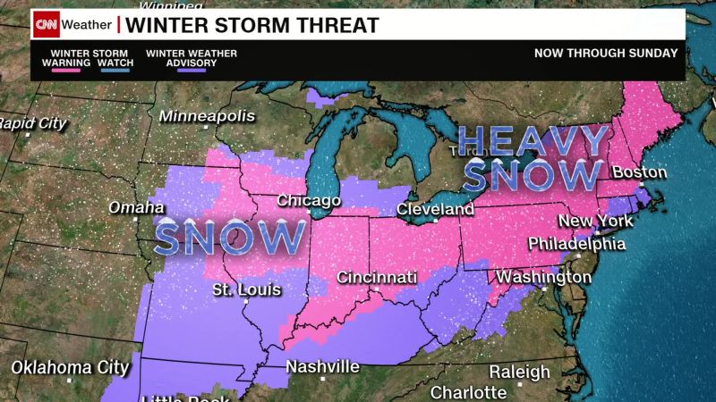 Winter Storm Threatens 115 Million Across US | CNN