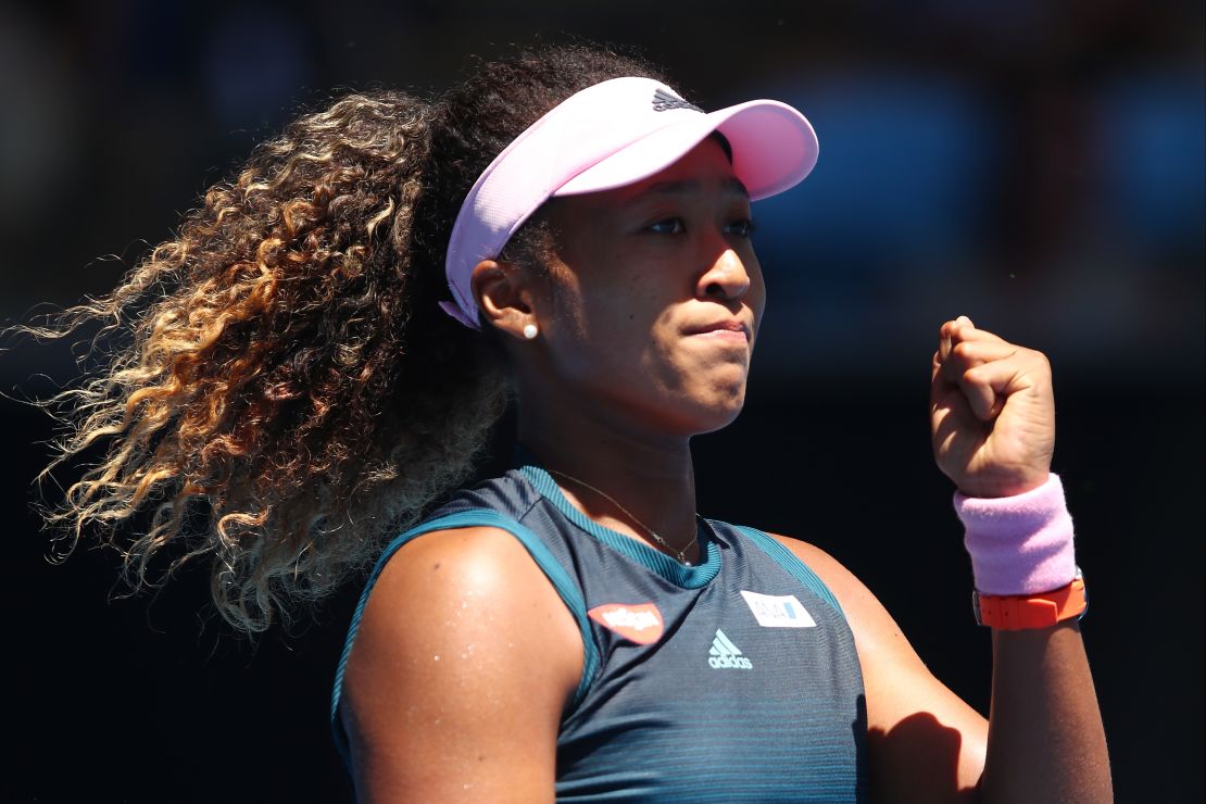 US Open winner Naomi Osaka came back to beat Hsieh Su-Wei at the Australian Open. 