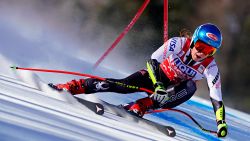 CORTINA D'AMPEZZO, ITALY - JANUARY 20 : Mikaela Shiffrin of USA takes 1st place during the Audi FIS Alpine Ski World Cup Women's Super G on January 20, 2019 in Cortina d'Ampezzo Italy. (Photo by Francis Bompard/Agence Zoom/Getty Images)