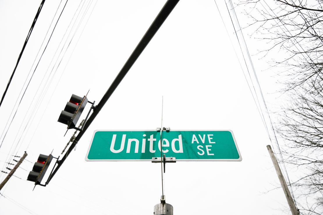 The United Ave. signs went up last fall, but Confederate Ave. isn't being officially renamed til this week.