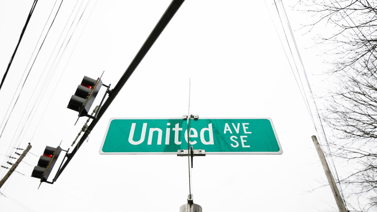 The United Ave. signs went up last fall, but Confederate Ave. isn't being officially renamed til this week.