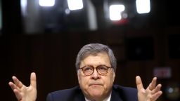 William Barr, attorney general nominee for U.S. President Donald Trump, speaks during a Senate Judiciary Committee confirmation hearing in Washington, D.C., U.S., on Tuesday, Jan. 15, 2019. Barr says he'd let Special Counsel Robert Mueller "complete his work" and that he'd provide Congress and the public as much of the findings in the Russia probe as possible. Photographer: Andrew Harrer/Bloomberg via Getty Images