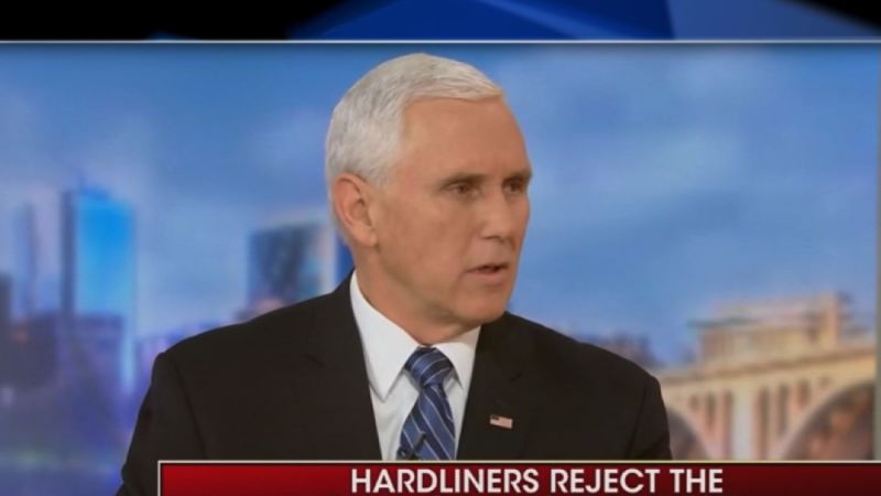 Pence Defends Trump Offer This Is Not Amnesty Cnn Politics 3913