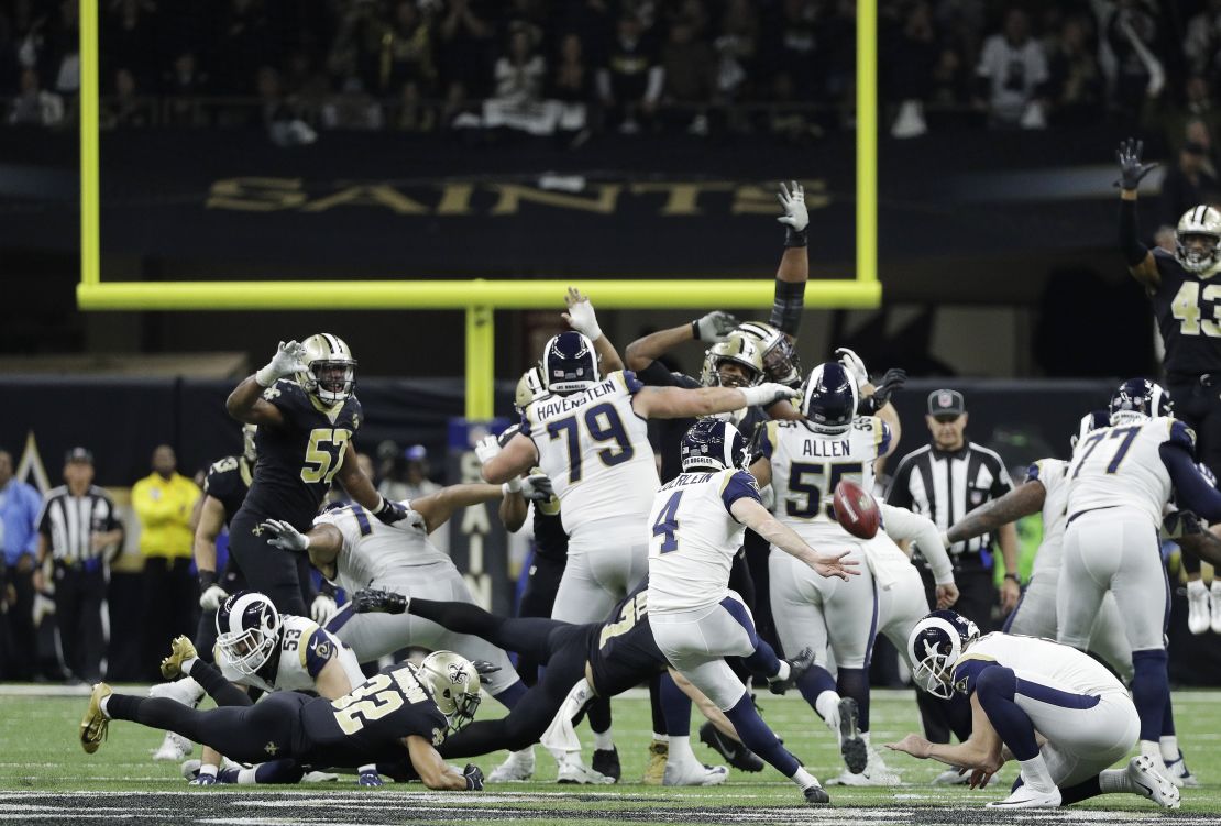 Zuerlein's 57-yard field goal was the longest game-winning field goal in playoff history.