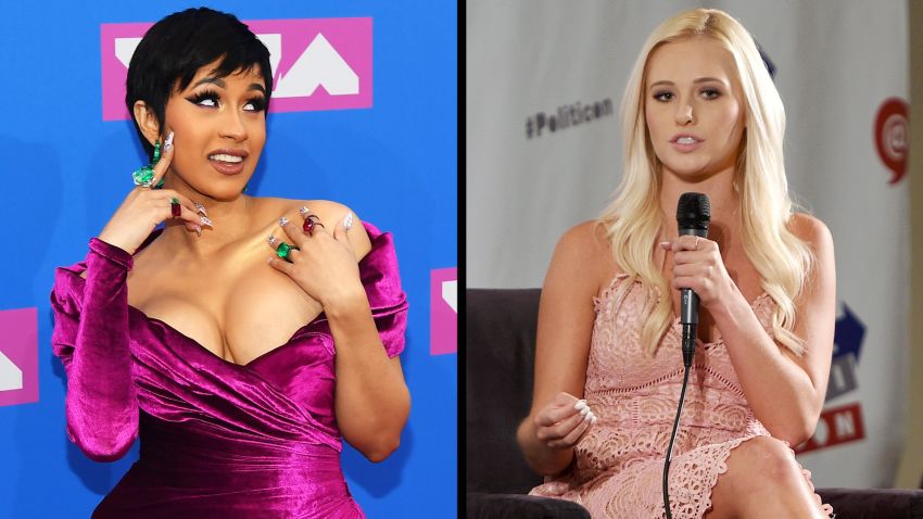 Cardi B Tomi Lahren Split