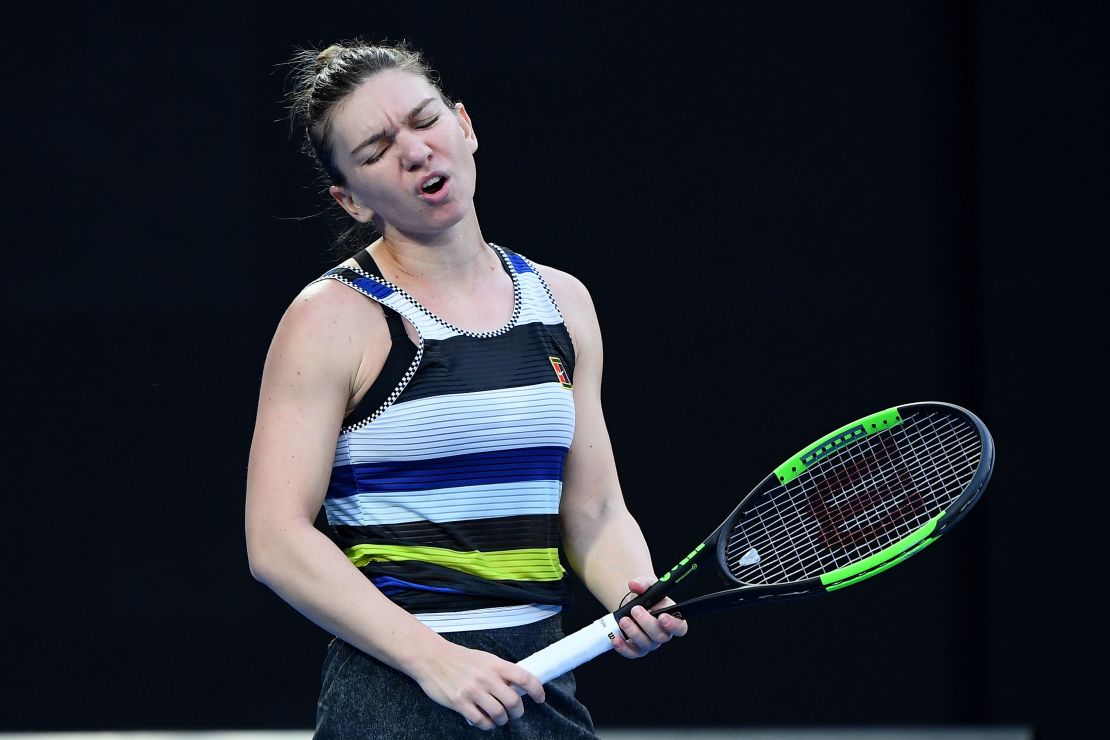 Simona Halep was an unlucky loser in the wonderful match. 