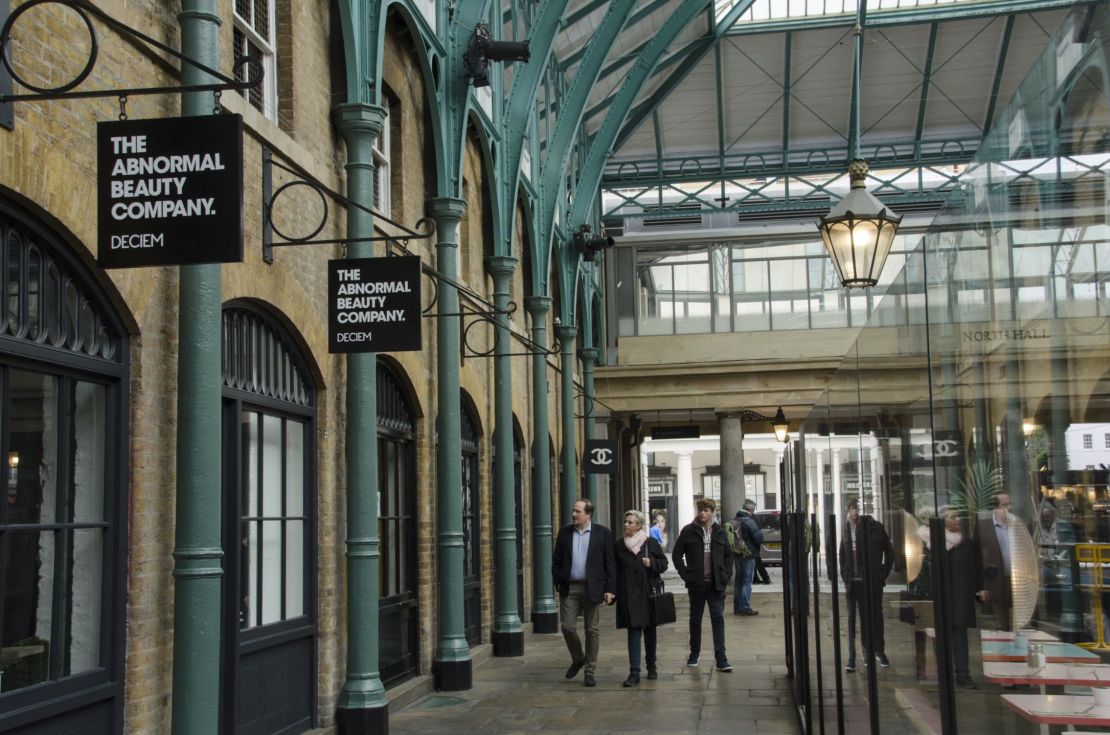 The Deciem store in London's Covent Garden is one of over 30 stores worldwide.