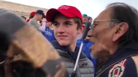 Nick Sandmann: "I would caution everyone passing judgment based on a few seconds of video. ..."