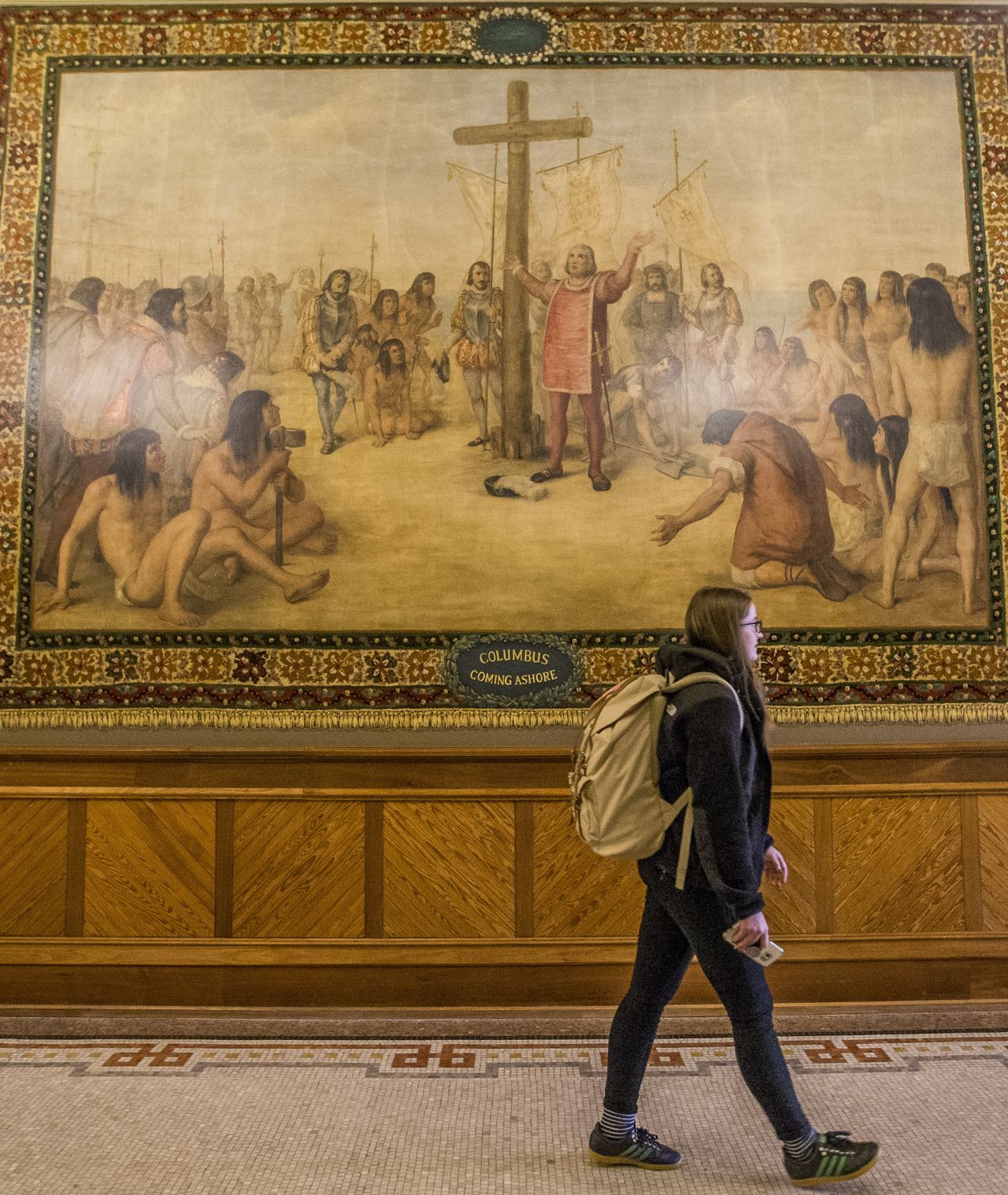 Students, alumni, staff and representatives of the Native American community have long debated whether the murals should stay or go.