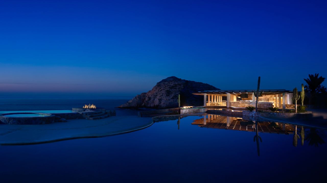 <strong>Montage Los Cabos, Cabo San Lucas, Mexico</strong>. This beachfront resort has 122 guestrooms, suites and casas and 52 "Montage Residences," along with infinity-edge pools that overlook the beach. 