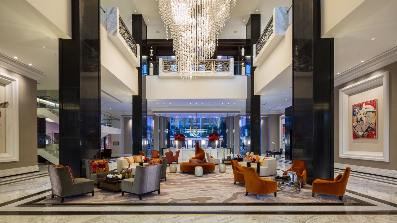 <strong>The Post Oak Hotel at Uptown Houston, Texas:</strong> The Post Oak offers luxurious accommodations, of course, but well-heeled guests can also book helicopter rides from the airport to the hotel's helipad or for a ride around town. 