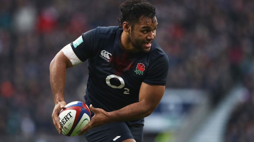 LONDON, ENGLAND - NOVEMBER 26: Billy Vunipola of England runs with the ball during the Old Mutual Wealth Series match between England and Argentina at Twickenham Stadium on November 26, 2016 in London, England. (Photo by Julian Finney/Getty Images)