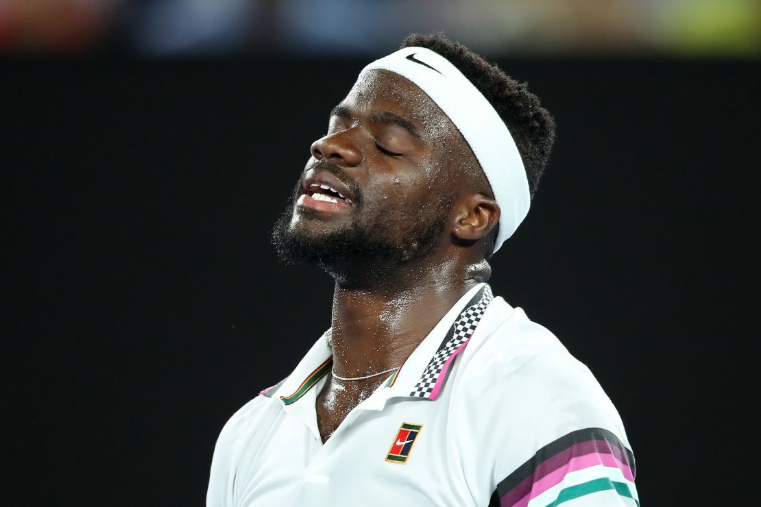 Frances Tiafoe couldn't find a way past Rafael Nadal at the Australian Open. 