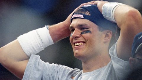 At age 24, Brady won Super Bowl MVP -- the first of four in his illustrious career.