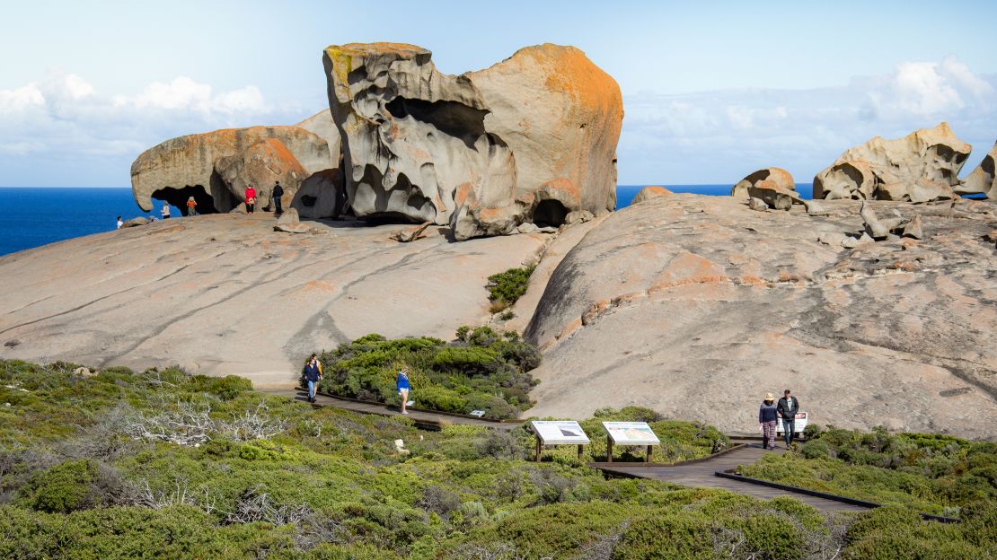 Kangaroo Island is off the coast of South Australia.