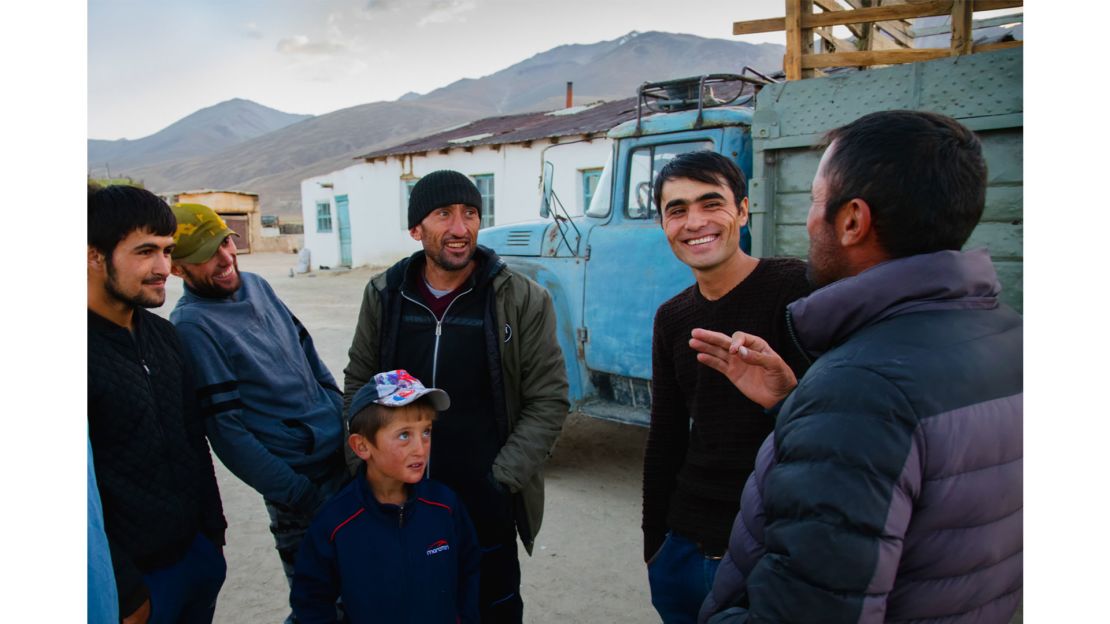 Broekkamp made friends in Bulunkul, one of the most remote and coldest villages in Tajikistan.