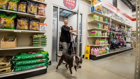 Around 75% of Tractor Supply's customers own pets. Livestock feed and pet food are the company's biggest business.