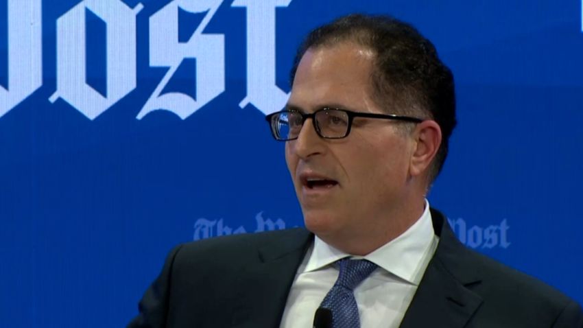 Dell CEO and founder Howard Dell CEO at a Davos 2019 panel