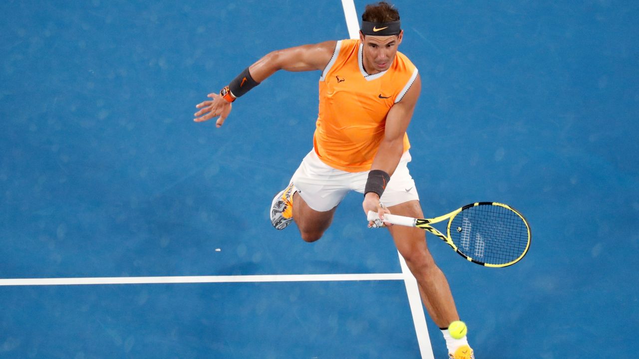 17-time grand slam champion Nadal is through to his 25th major final